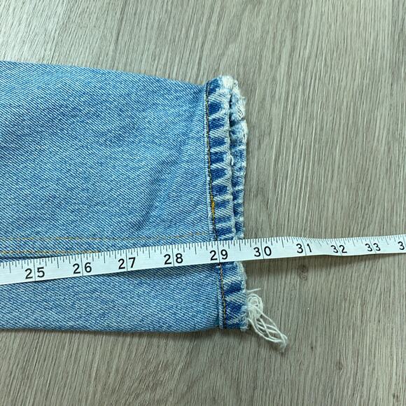 Re/Done Levi's High Rise Slim Straight Leg Jeans Women's 24 - Picture 8 of 13